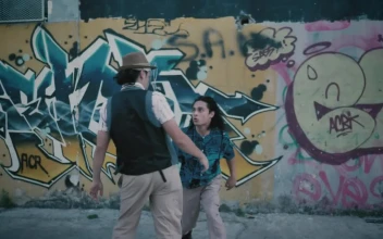 Stock Footage Urban Men Doing A Dance Duel