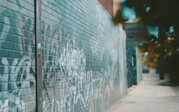 Stock Footage Urban Cyclist Riding In The Street