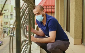 Stock Footage Unhappy Man During Lockdown