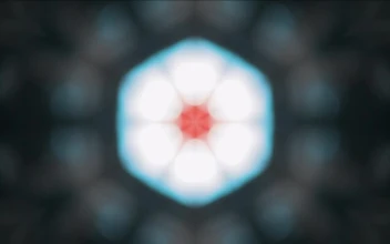 Stock Footage Unfocused Kaleidoscope Shot Of Lights Textures