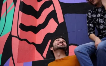 Stock Footage Two Young People Taking Selfies