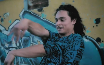 Stock Footage Two Happy Men Dancing Hip Hop