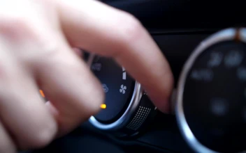 Stock Footage Turning Down The Air Conditioning