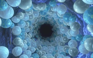 Stock Footage Tunnel With Spheres D Animation