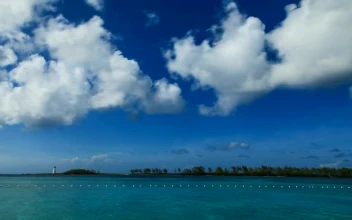 Stock Footage Tropical Waters And A Lighthouse
