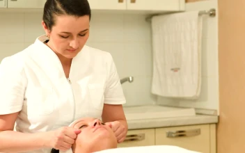 Stock Footage Woman Having A Face Massage At A Spa Free