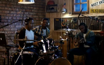 Stock Footage Young Musicians Is Practicing In The Garage Free
