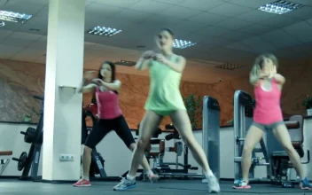Stock Footage Women Doing Exercises In The Gym Free