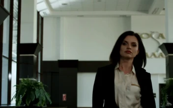 Stock Footage Woman Refusing Interviews From Reporters Free