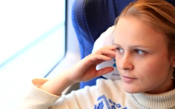 Stock Footage Woman Relaxing During A Train Journey Free