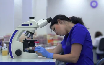 Stock Footage Woman Working With Microorganisms In A Laboratory Free