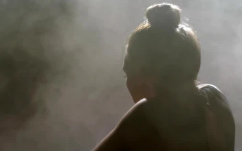 Stock Footage Woman Dancing In A Smoke Filled Room Free