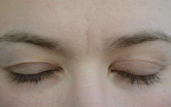 Stock Footage Woman Opening Her Eyes Free