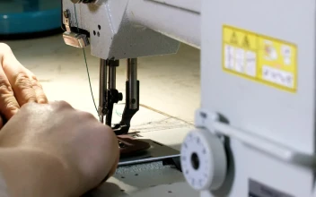 Stock Footage Woman Using A Sewing Machine At Home Free