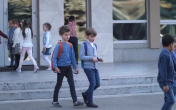 Stock Footage Young School Children Talking After Class Free