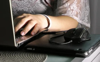 Stock Footage Woman Using Her Laptop At A Desk Medium Shot Free
