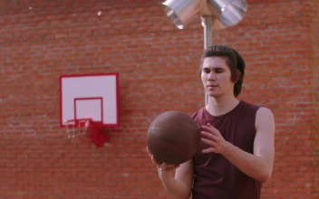 Stock Footage Young Man Spinning A Basketball Ball On The Finger Free