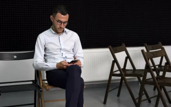 Stock Footage Young Man On His Phone At Work Free