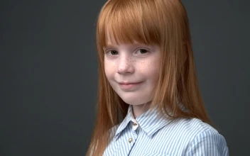 Stock Footage Young Girl Smiling Towards The Camera Free