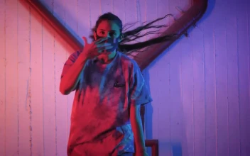 Stock Footage Woman Dancing Hip Hop Looking At The Camera Free