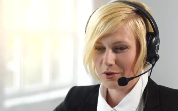 Stock Footage Woman Helping Customer In Call Center Smiles Free