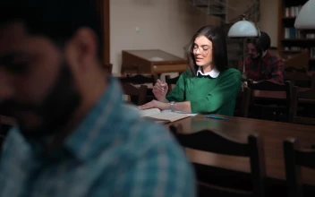 Stock Footage Woman Doing Late Night Research At Library Free