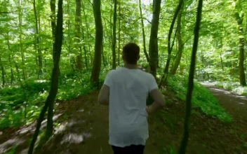 Stock Footage Young Man Running Free