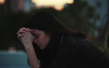 Stock Footage Worried And Sad Woman Outdoors Free