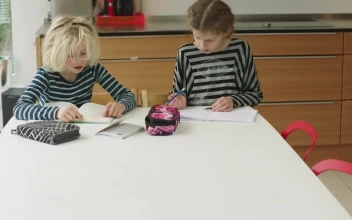 Stock Footage Young Children Learning At Home Free
