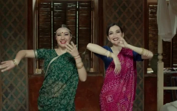Stock Footage Women In A Hundu Dress Dancing Slowly Free