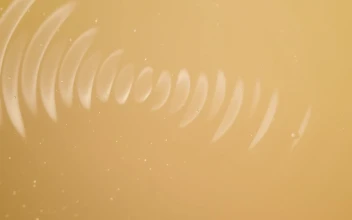 Stock Footage Yellow Liquid Waving Free