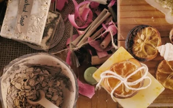 Stock Footage Work Table With Handmade Soaps Still Life And Labels Free