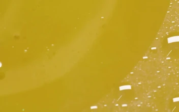 Stock Footage Yellow Liquid Free