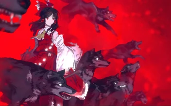 Reimu Wolves Anime