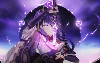 Genshin Impact Anime Raiden Shogun for PC