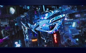 Asus Rog Logo Rain Animated Wallpaper