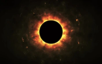solar eclipse dark animated wallpaper