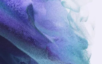 Purple Blue Samsung Galaxy S21 Phone 4K