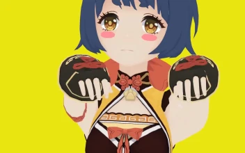 Final Butter Girl Anime iPhone Wallpaper
