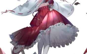Anime Hakurei Reimu Touhou For Phone