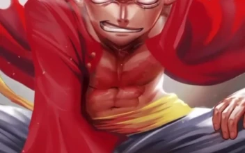 Android and iPhone One Piece Monkey D Luffy Anime Phone