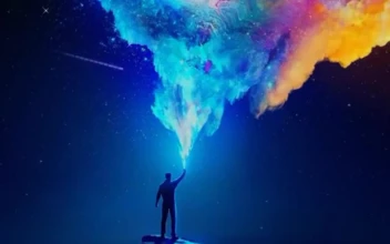 Android  iOS iPhone  Fantasy Colorful Mist Boy Hill