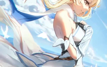 Genshin Impact Cute Lumine anime wallpaper for iphone