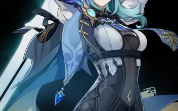 Genshin Impact Eula Mobile Anime iPhone Wallpaper