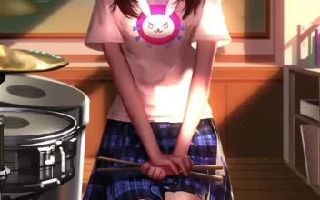 DVA Schoolgirl Overwatch For Phone