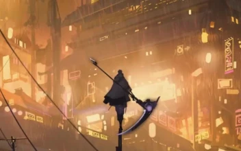 iPhone and Android Punishing Gray Raven Kowloon Night Flight Live Phone Wallpaper