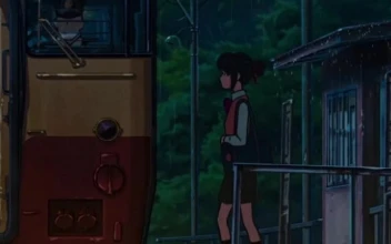 Live Phone Train Station Rain Kimi No Na Wa Wallpaper To iPhone And Android