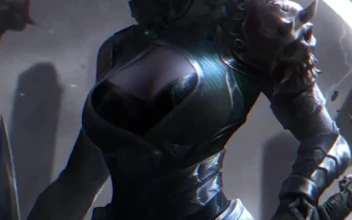 iPhone and Android Ghost Hunter Akali League Of Legends Live Phone Wallpaper