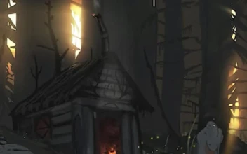 Cool cabin forest lake iphone wallpaper aesthetic