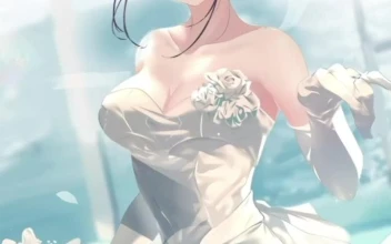 Live Phone Shouko Makinohara Wedding Dress Wallpaper To iPhone And Android